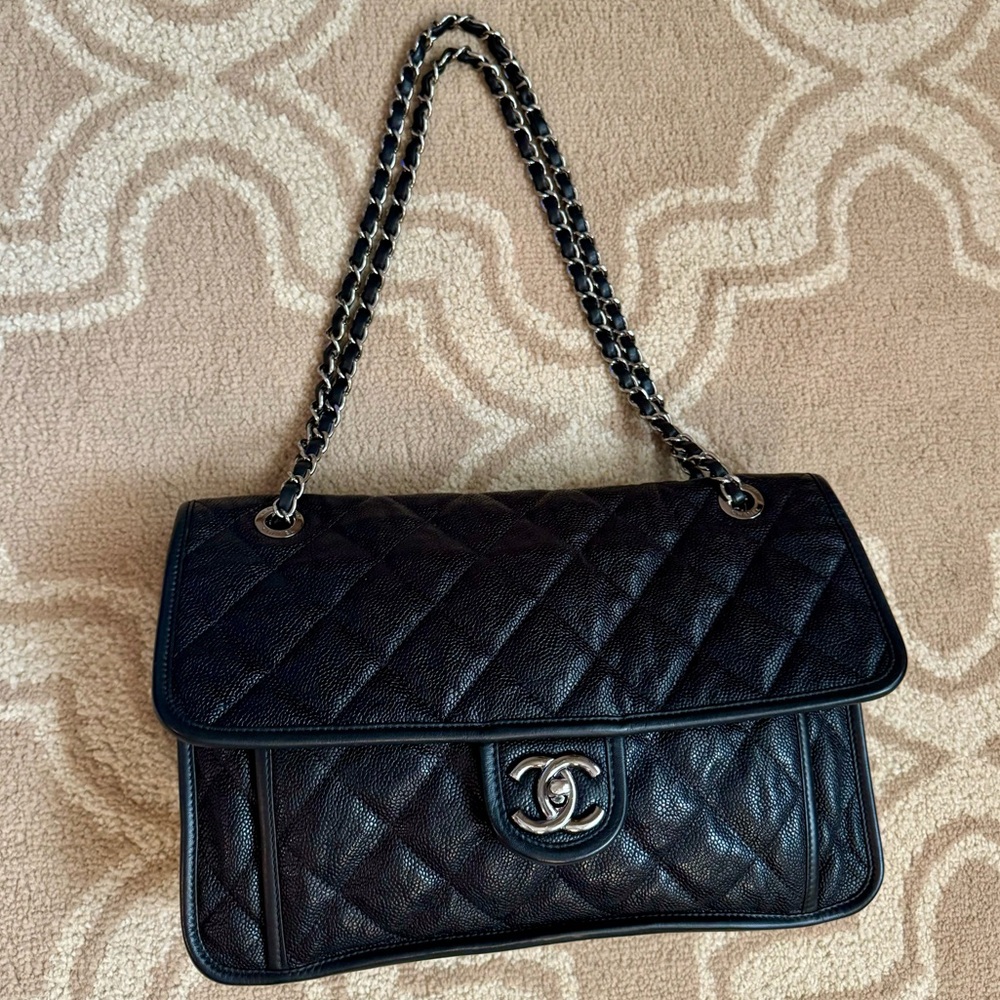 Chanel Flap Bag - Caviar French Riviera
